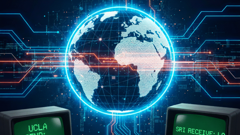 O Berço da Internet: Como a ARPANET Conectou o Mundo