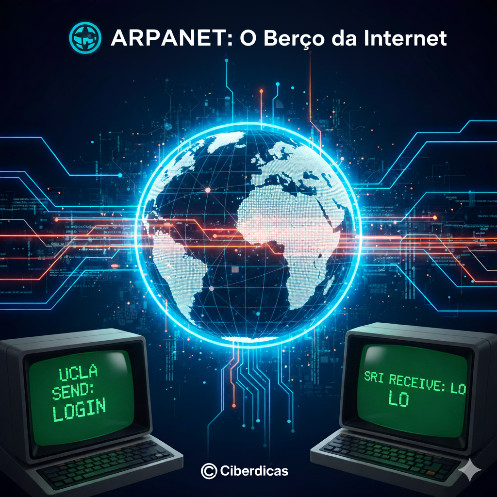 O Berço da Internet: Como a ARPANET Conectou o Mundo