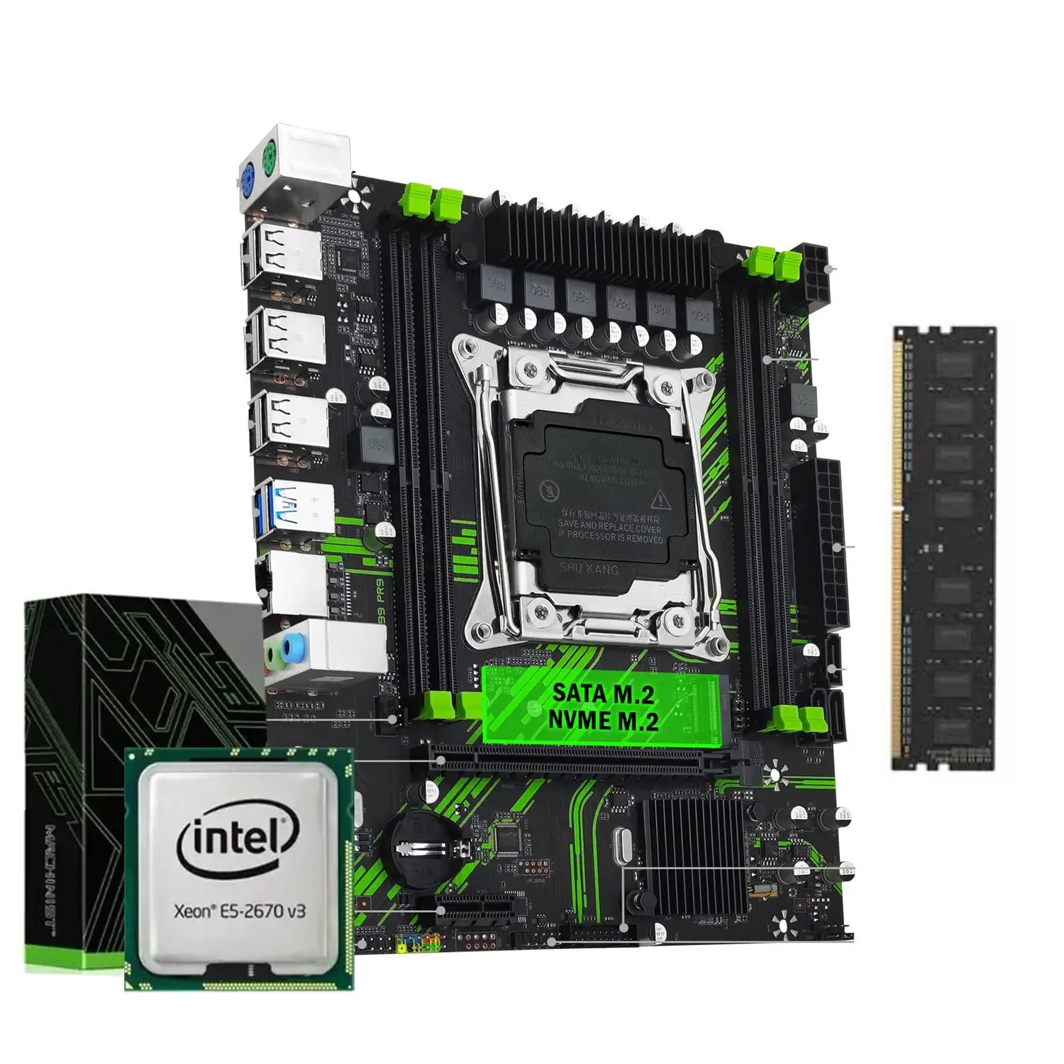 Kit Xeon X99 (12 Núcleos/24 Threads): O Monstro do Custo-Benefício ou Dor de Cabeça?